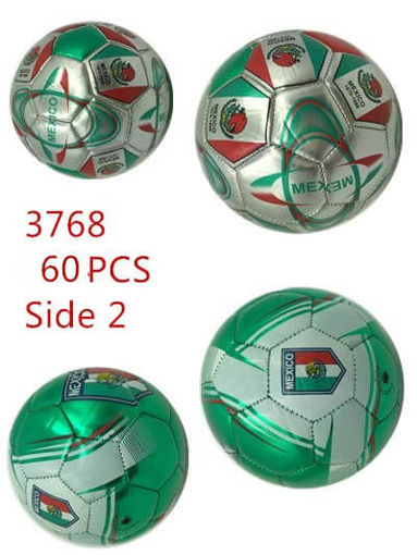 Picture of Mexico Inflatable Soccer Ball 6" 60 pcs