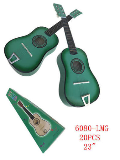Picture of Green Color Guitar 23" 20 pc