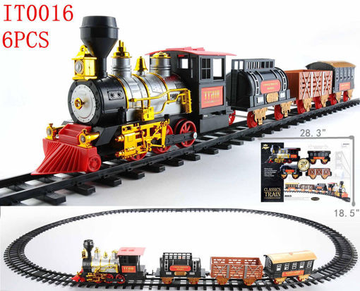 Picture of Classic train with track 6 pcs