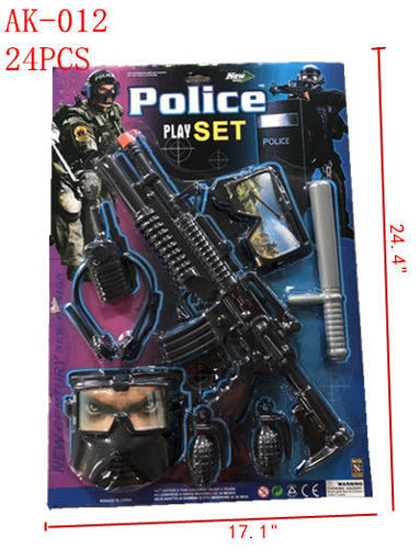 Picture of Police Play Set 24 pc