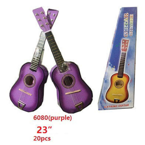 Picture of Purple Color Guitar 23" 20 pc