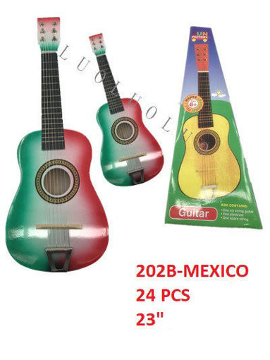 Picture of 23" Mexico Color Guitar 24pc