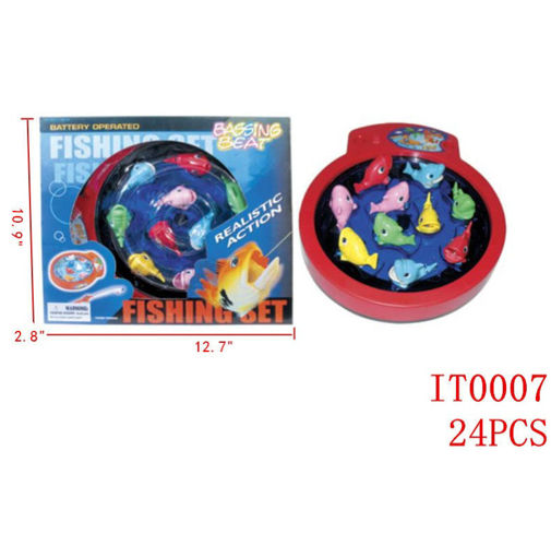 Picture of Musical Fishing Set 24 pcs