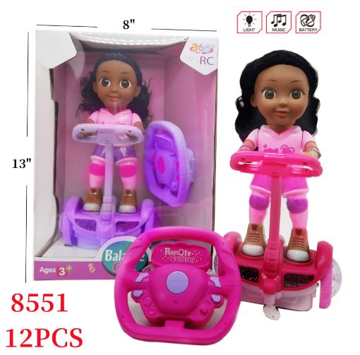 Picture of RC Doll on Scooter 12 PCS
