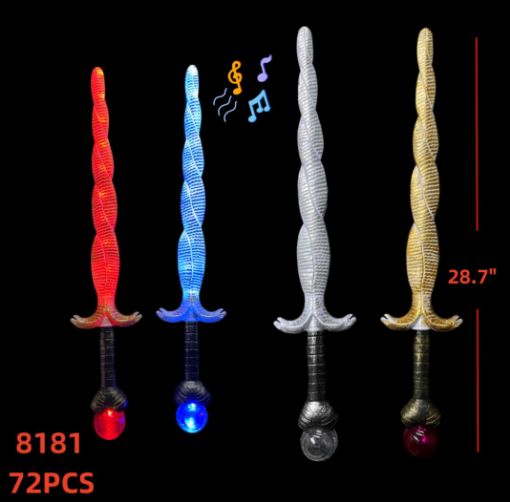 Picture of Light up sword w/sound 72 PCS