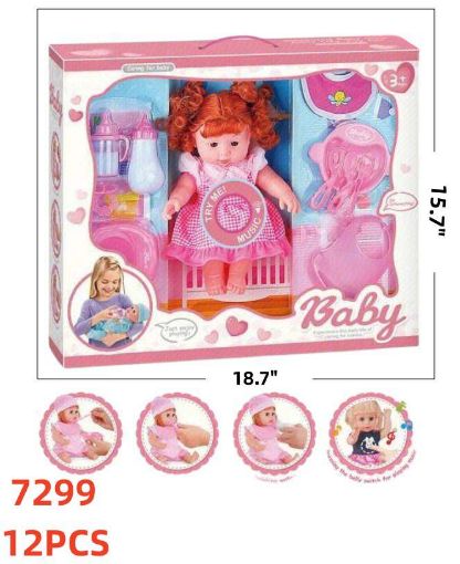 Picture of 14" Doll Set 12 PCS