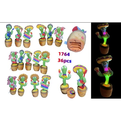 Picture of Dancing Cactus w/Songs & Recorder 36 PCS