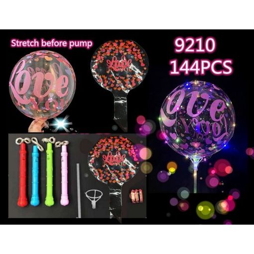 Picture of I Love You Led Balloon144 PCS