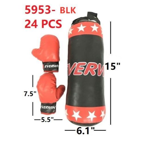 Picture of Black & Red Small Boxing Set 24 pc