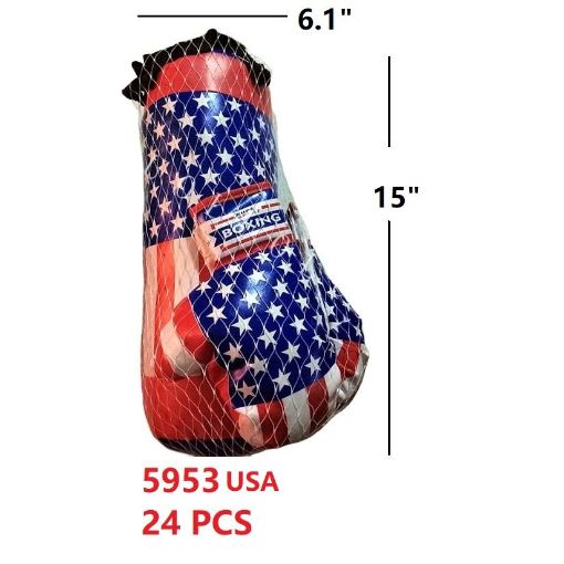 Picture of USA Small Flag Boxing Set 24 pc