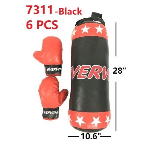 Picture of Huge Red & Black Boxing Set 6 pc