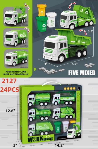 Picture of Garbage Truck Friction set 24 PCS