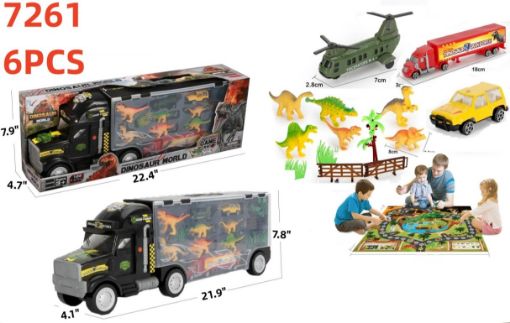 Picture of Dino World w/Alloy Truck  12 PCS