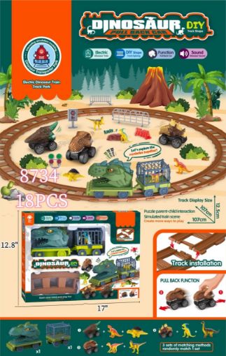 Picture of Dinosaur Train Track Park 18pcs