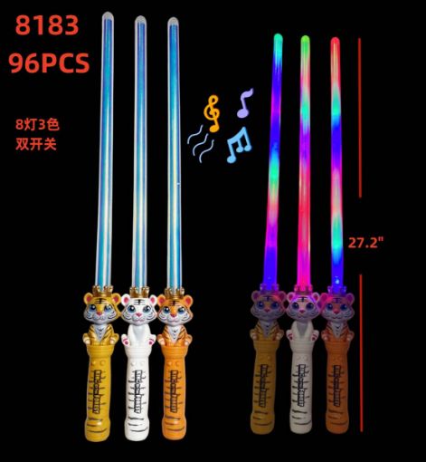 Picture of LED Tiger Sword w.Sound 96 PCS