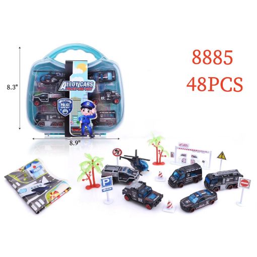 Picture of Metal Alloy Cars Police Series 48 PCS
