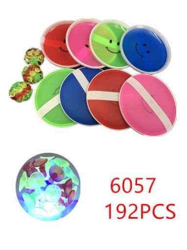Picture of Flashing Sticky Ball Hand Game 16 dz