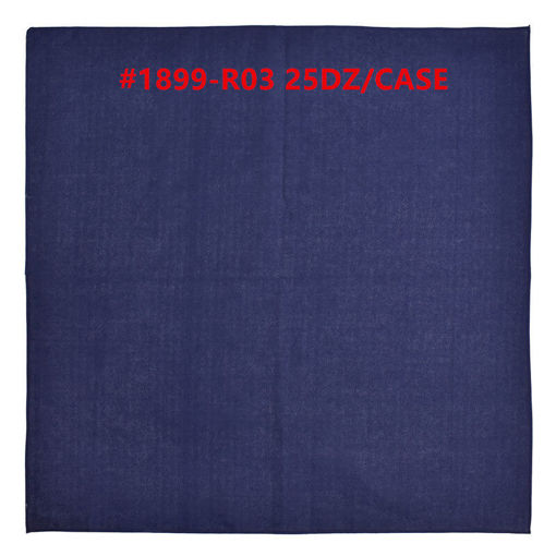 Picture of Dark Blue Color Bandana 25 dz