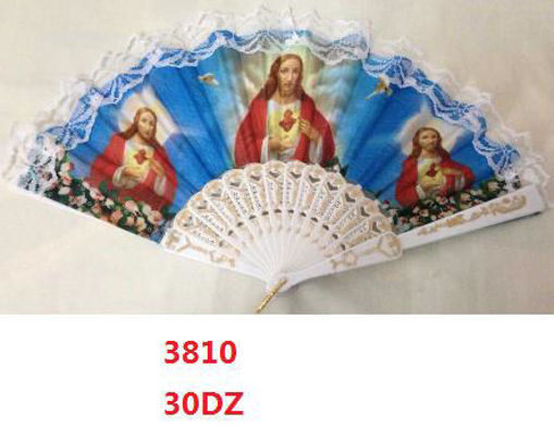 Picture of Jesus Lady Fan 30 dz