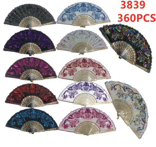 Picture of Sequense Flower Lady Fan 30 dz