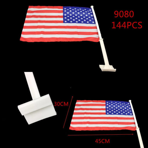 Picture of USA Flag Car Mount 12 dz