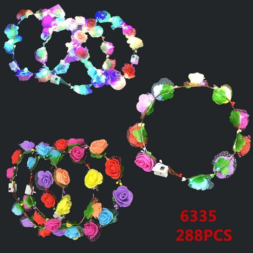 Picture of Flower LED Headband 24 dz