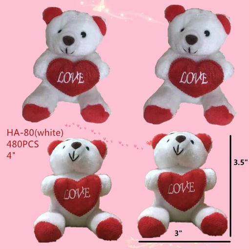 white soft teddy bear