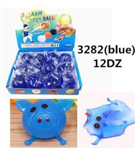 blue pig toy