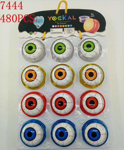 Picture of Eye Ball Flashing Yoyo in Pack 40 dz