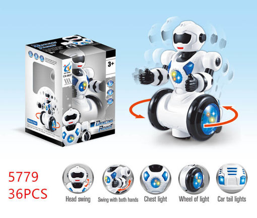 Picture of B/O Dancing Robot w/Sound & Light 36 pc