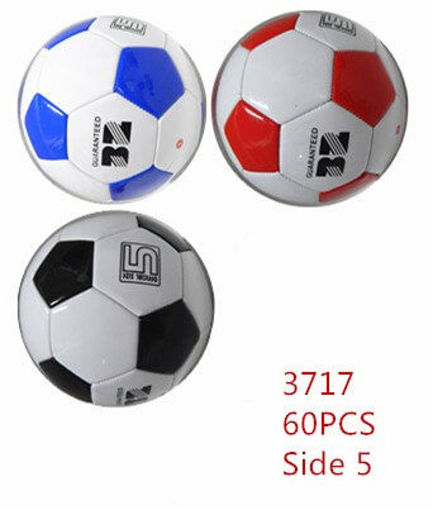Picture of Assorted Color Soccer Inflatable Ball 9" 60 pc (#3717)