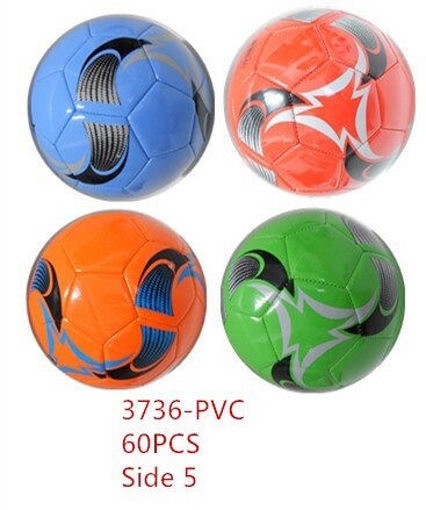 Picture of Soccer Inflatable Ball Assorted Colors 9" 60 pc