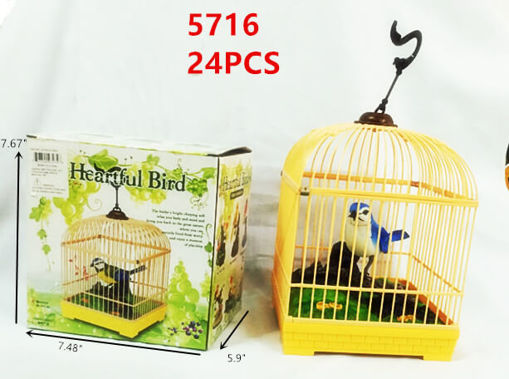 Picture of Heartful Bird Cage Motion-Sound 24 pc
