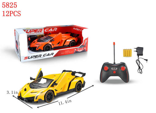 Picture of Rechargable-RC Lambo w/Sound Effects & Light 12 pc