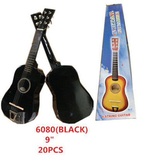 Picture of Black Color Guitar 23" 20 pc