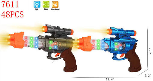 Picture of Flashing-Musical Pistol 48 pc