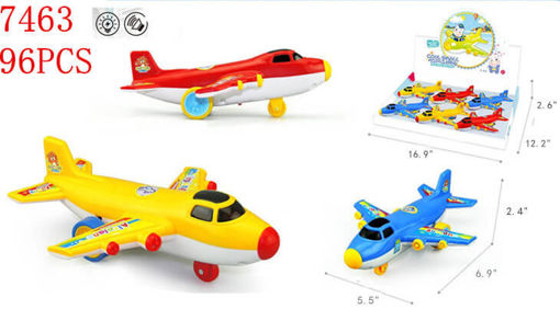 Picture of Flashing Friction Airplane w/Sound 96 pcs