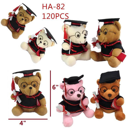 Picture of Graduation 15 CM Teddy Bear 120 pcs