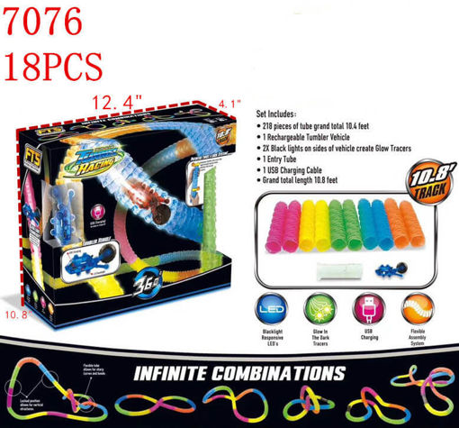 Picture of Tunnel racing track 18 pcs