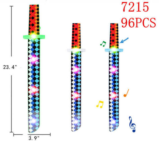 Picture of 3D Flashing Sword w/Sound 96 pc (#7215)