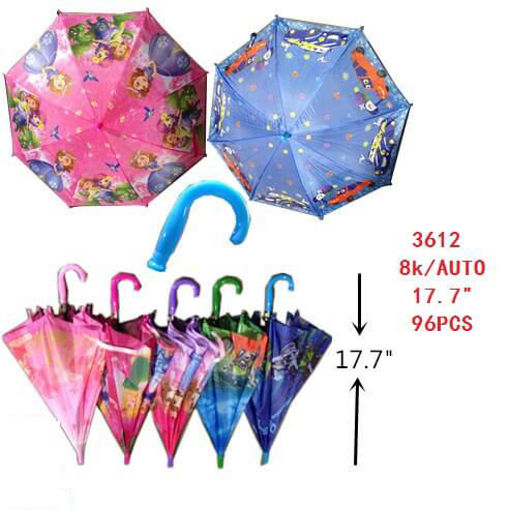 Picture of Assorted Style-Character Kids Umbrella 17.7" 96 pc