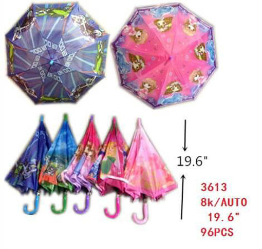 Picture of Assorted Princess Character Kids Umbrella 19.6" 96 pc