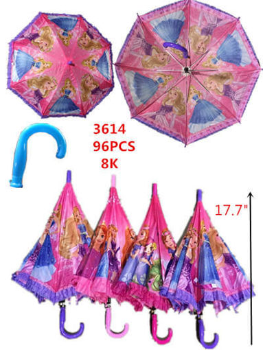 Picture of Assorted Style-Character Kids Umbrella 17.7" 96 pc