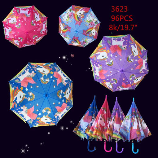 Picture of Unicorn Kids Umbrella 96 pc