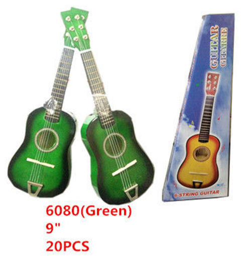 Picture of Green Color Guitar 23" 20 pc