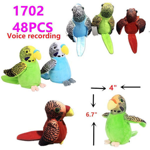 Picture of Parrot -Wings Movement (Voice Recording) 48 pcs