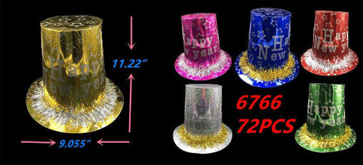 Picture of STAR HAPPY NEW YEAR HAT 72 pcs
