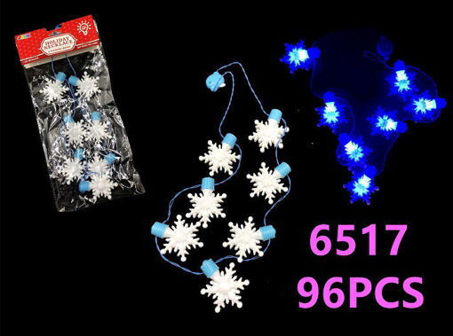 Picture of Snow Flakes LED Necklace 96 pc