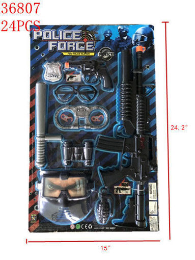 Picture of Police Force Play Set 24 pc