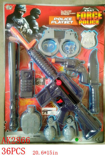 Picture of Police Force Play Set 36 pc